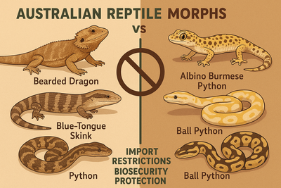Australian vs Overseas Morphs – What’s Real Here, What Isn’t, and Why Imports Are Restricted