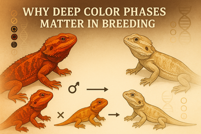 Why Starting with Deep Colour Phases Matters in Bearded Dragon Breeding
