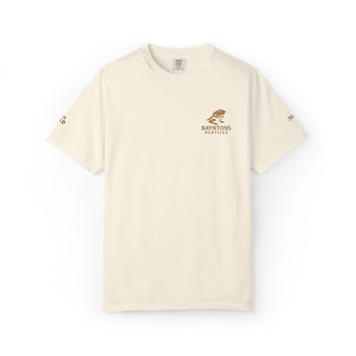 Unisex Garment-Dyed T-shirt New Gold Bayntons Reptiles