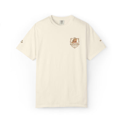 Unisex Garment-Dyed T-shirt New Bayntons Reptiles gold design