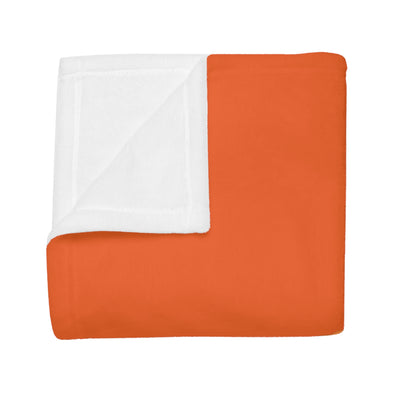 Bayntons Reptiles Plush Fleece Blanket Orange