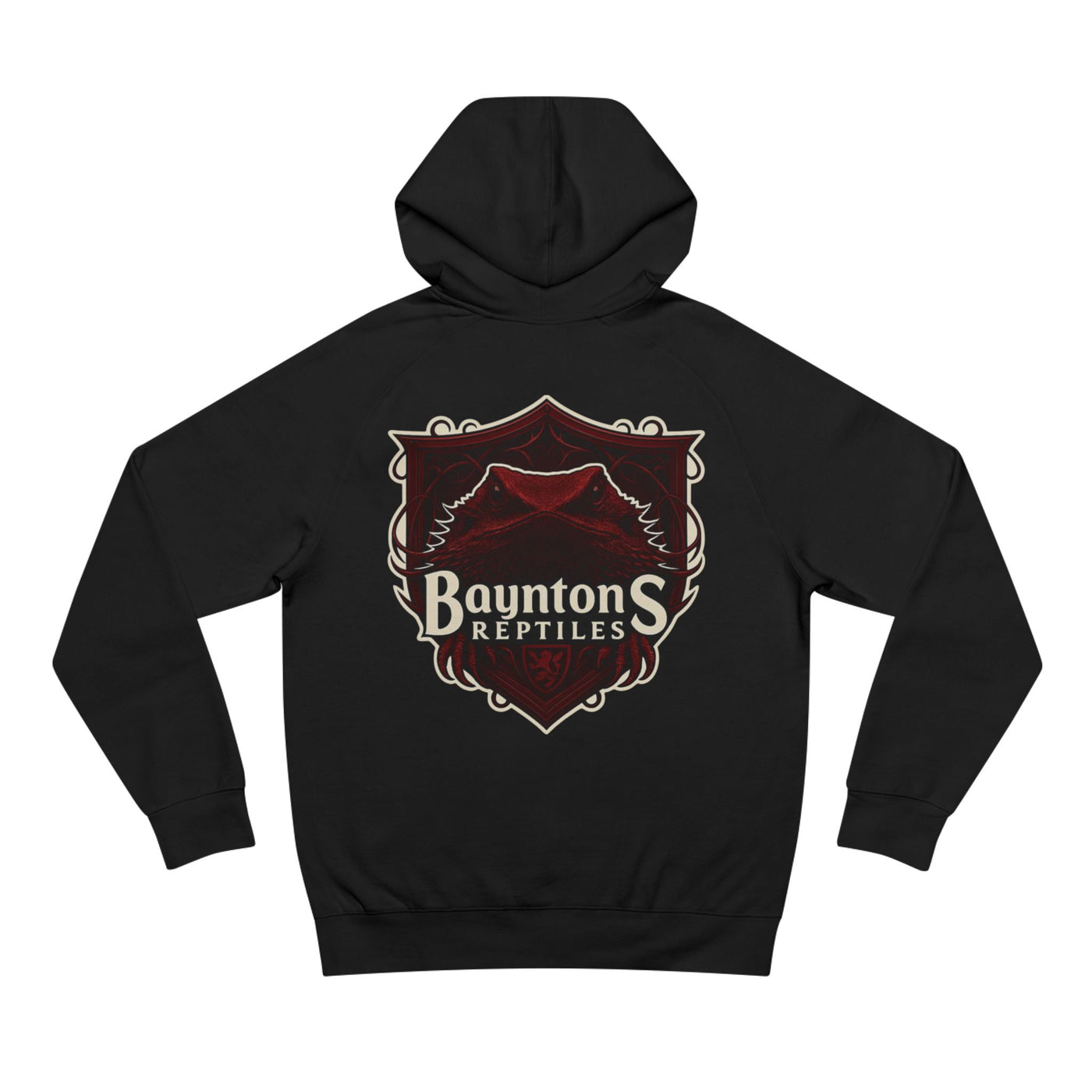 Hoodie Bayntons Reptiles New Logo