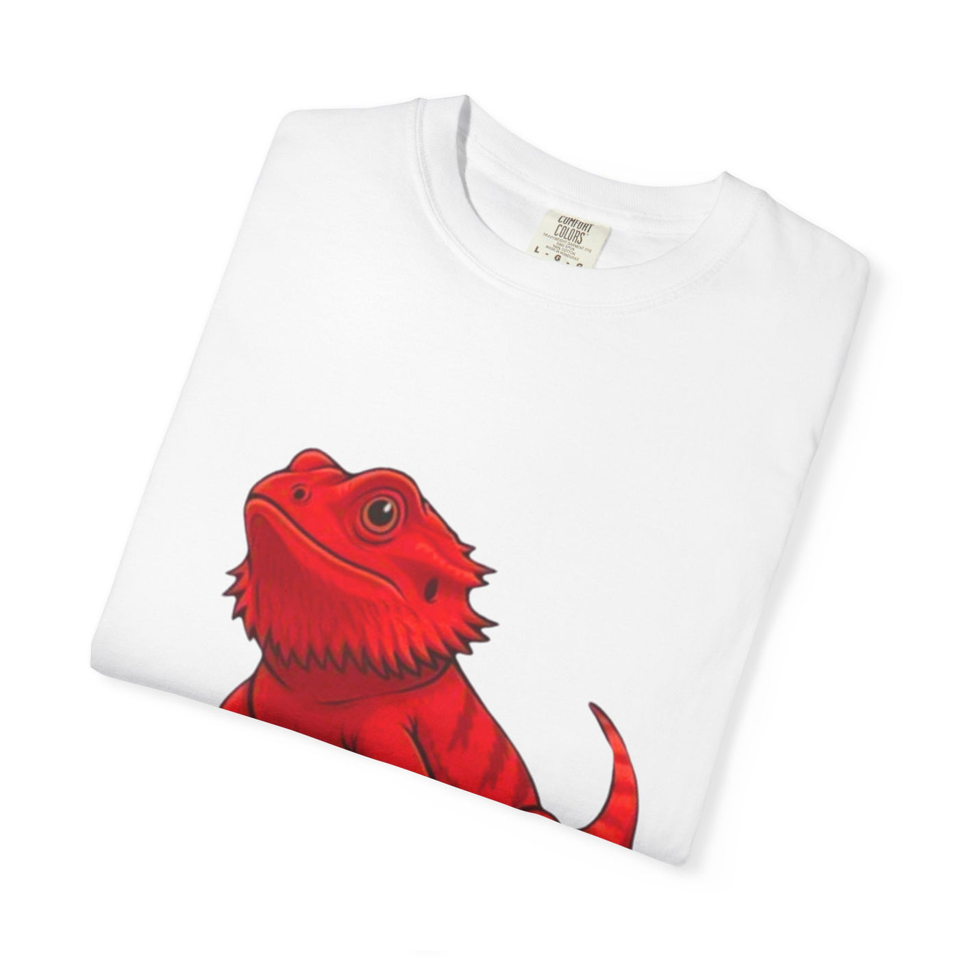 Bearded Dragon Lover's T-Shirt - Garment-Dyed Unisex Tee