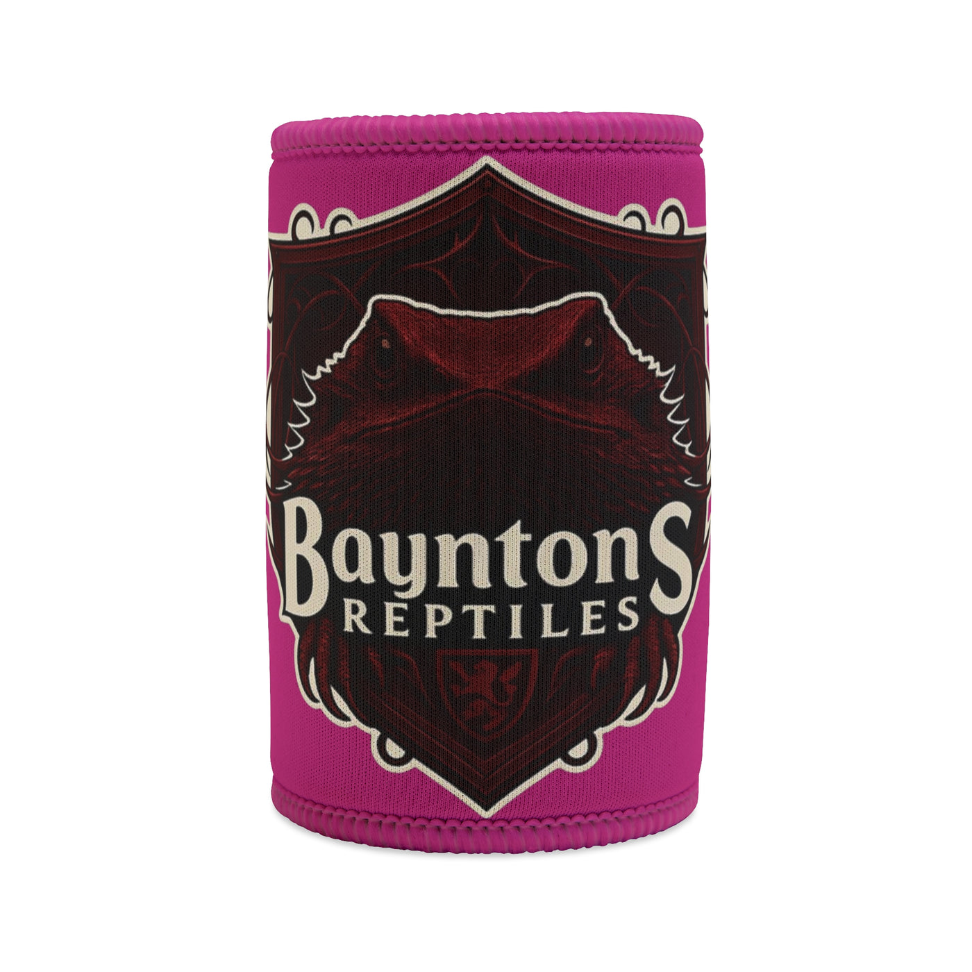 Bayntons Reptiles Stubby Cooler - Fun Drink Sleeve for Outdoors, BBQs, Reptile Lovers, Pool Parties, Gifts for Her/Him