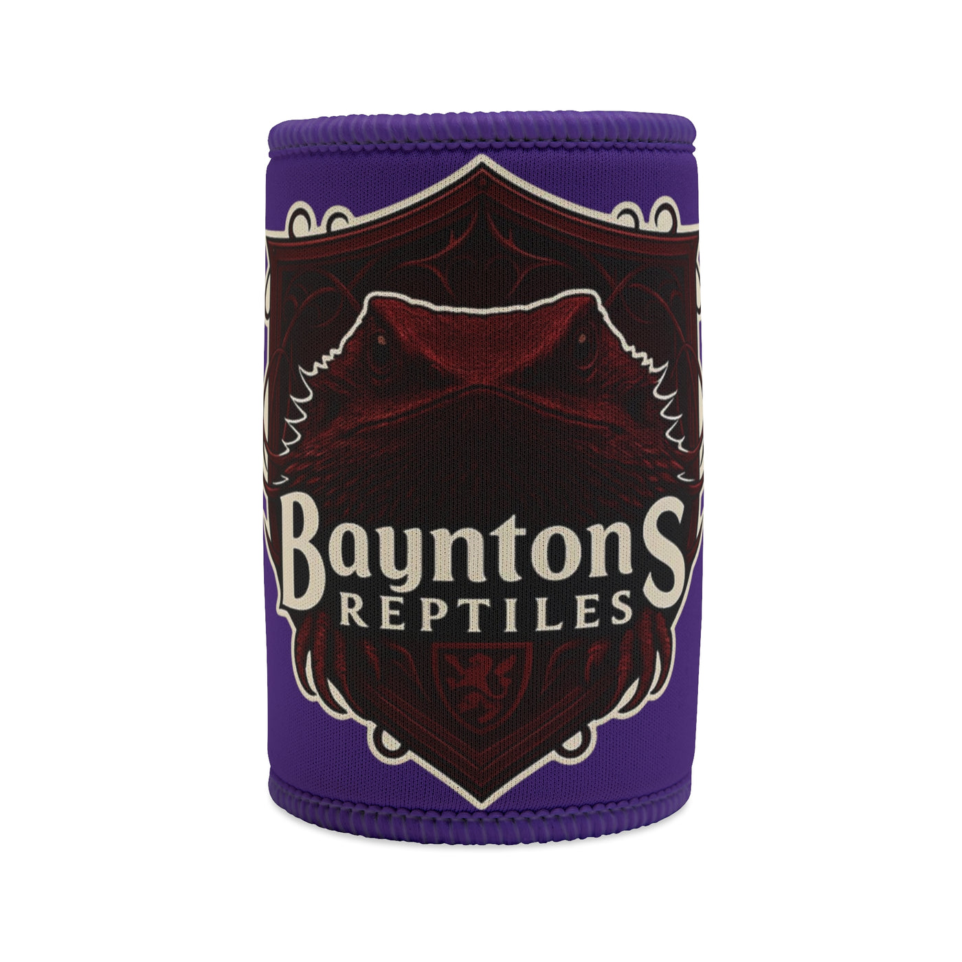 Bayntons Reptiles Stubby Cooler - Fun Drink Sleeve for Outdoors, BBQs, Reptile Lovers, Pool Parties, Gifts for Her/Him