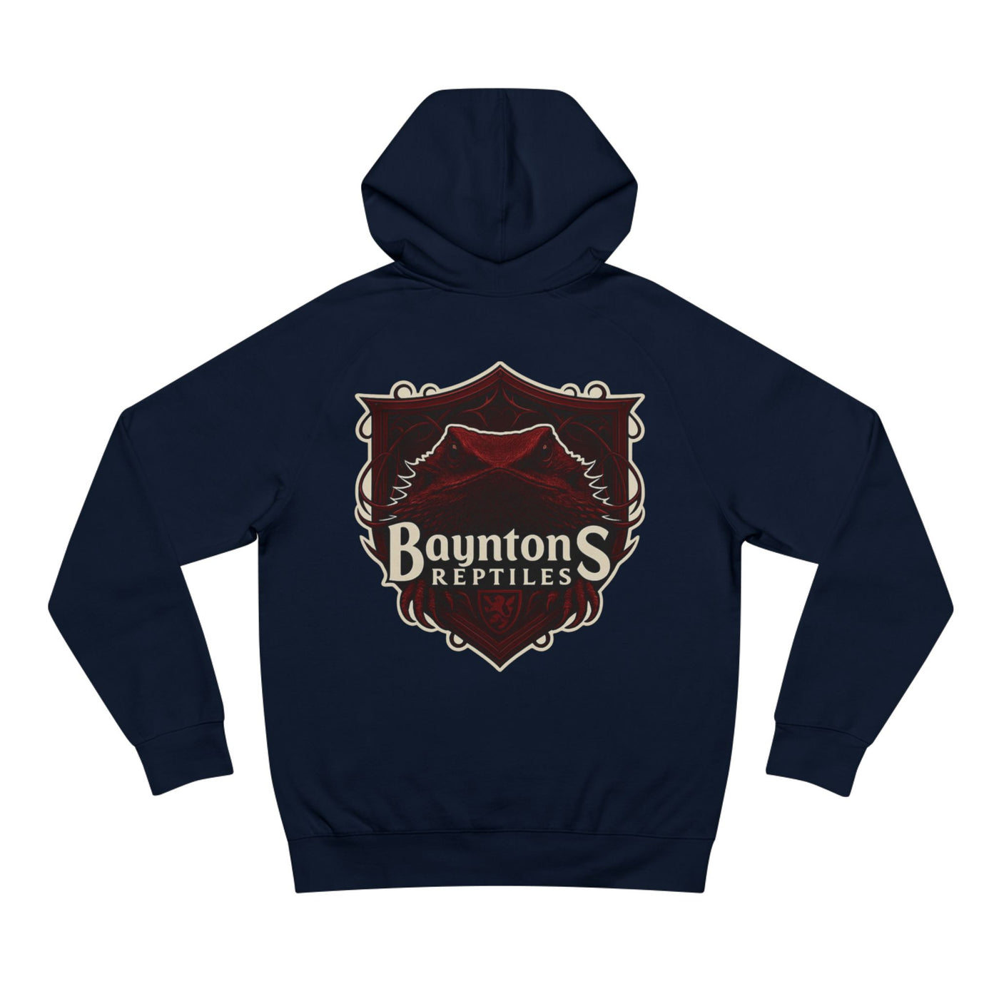 Hoodie Bayntons Reptiles New Logo