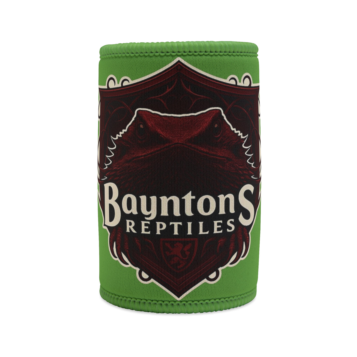 Bayntons Reptiles Stubby Cooler - Fun Drink Sleeve for Outdoors, BBQs, Reptile Lovers, Pool Parties, Gifts for Her/Him