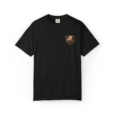 Unisex Garment-Dyed T-shirt New Bayntons Reptiles gold design