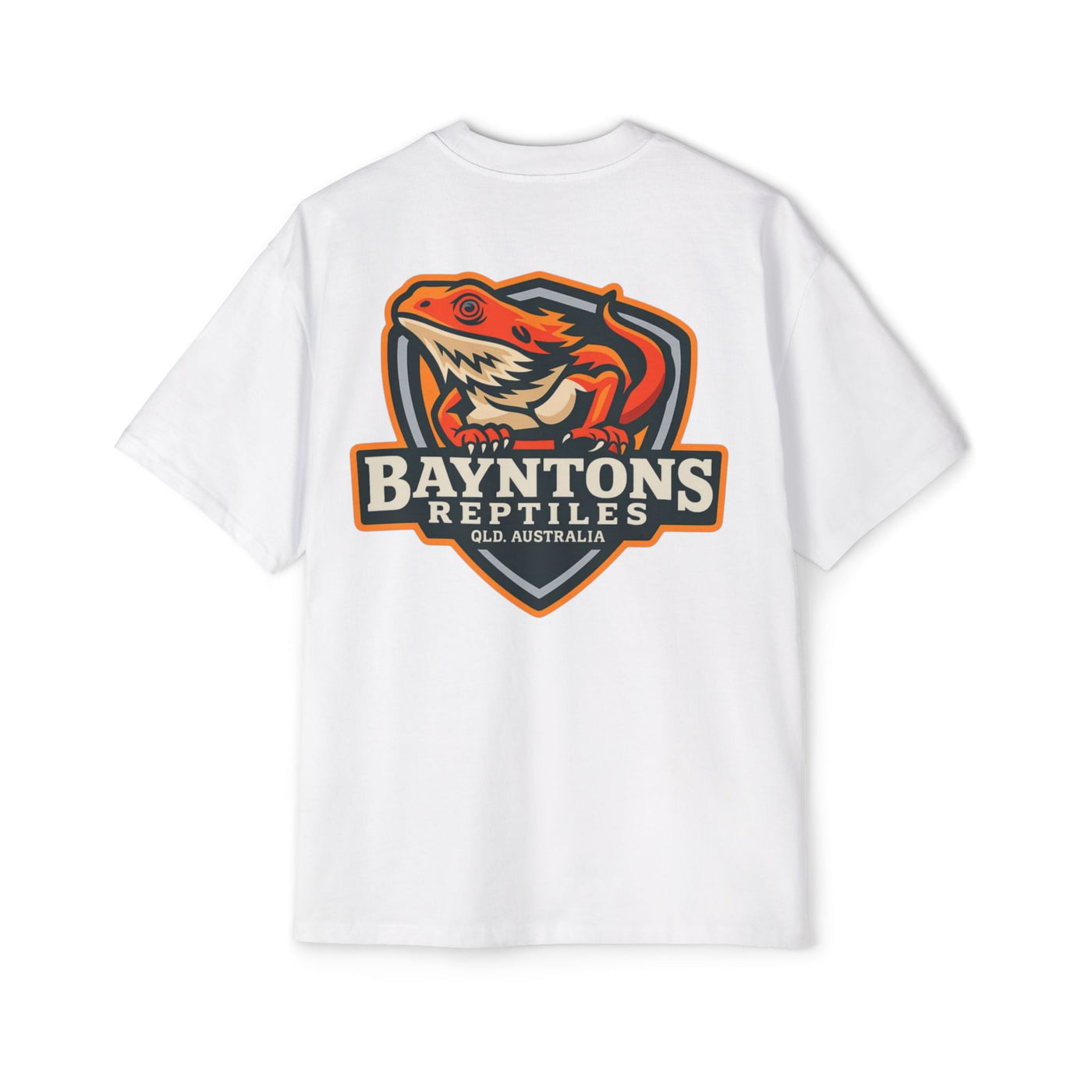 Men's Heavy Oversized Tee Heritage Bayntons Reptiles