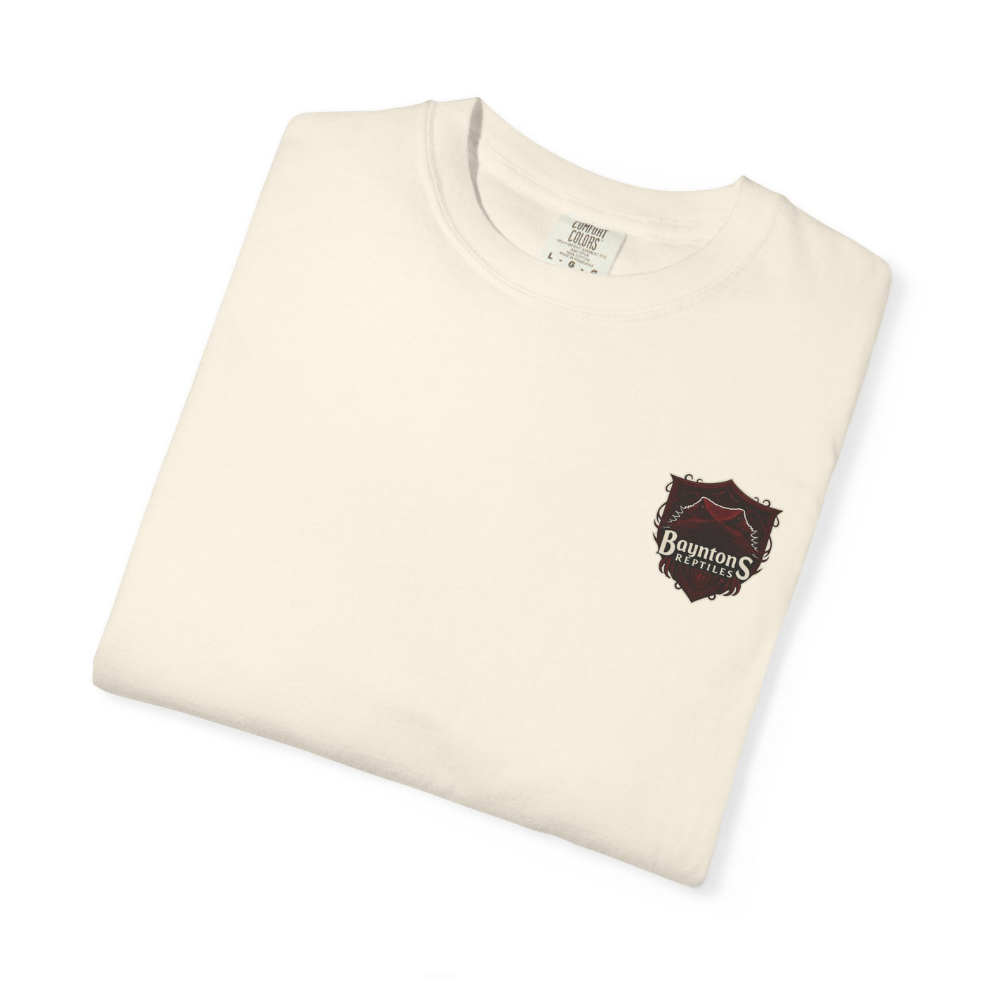 Unisex Garment-Dyed T-shirt New Bayntons Reptiles Logo