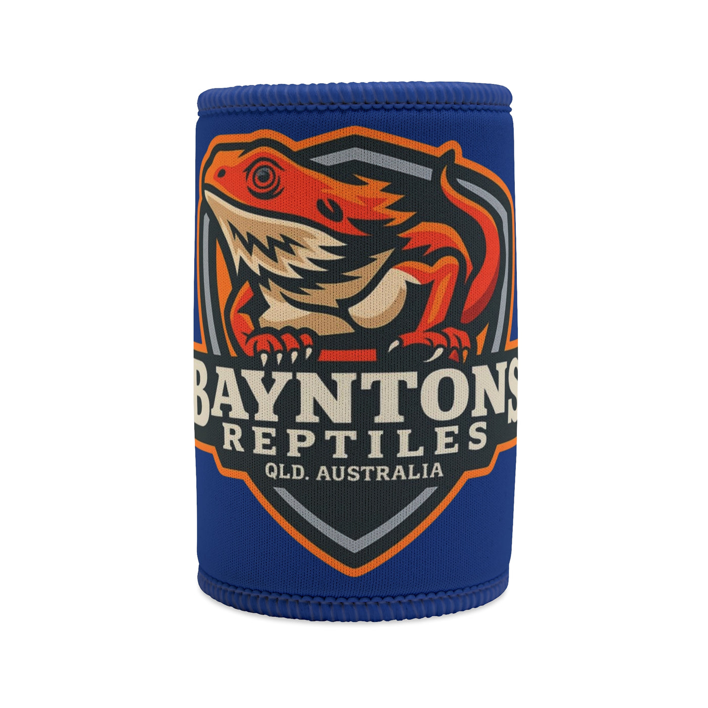 Bayntons Reptiles Stubby Cooler - Fun Drink Sleeve for Outdoors, BBQs, Reptile Lovers, Pool Parties, Gifts for Her/Him