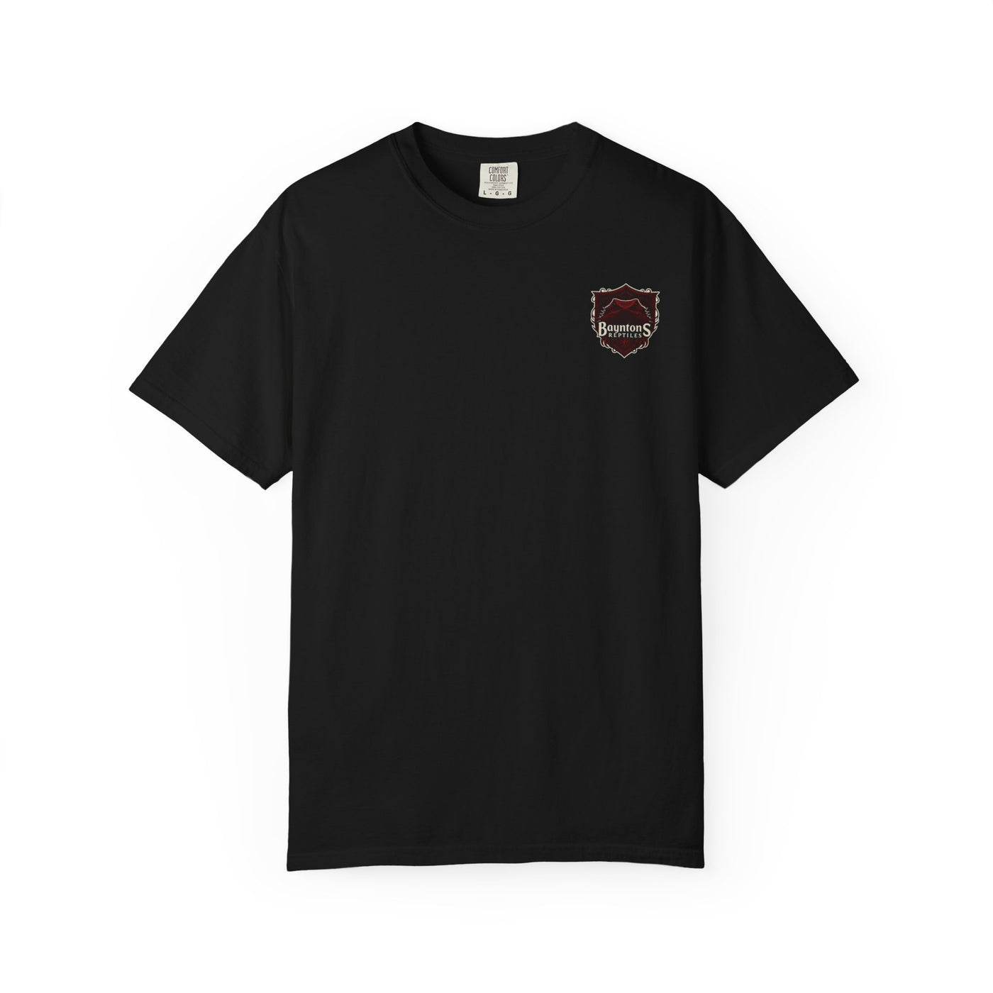 Unisex Garment-Dyed T-shirt New Bayntons Reptiles Logo