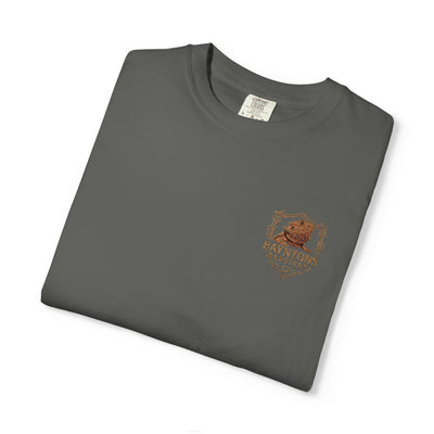 Unisex Garment-Dyed T-shirt New Bayntons Reptiles gold design