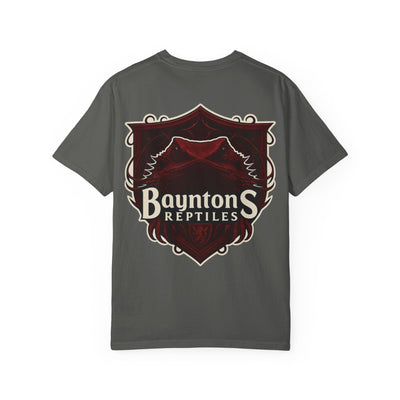 Unisex Garment-Dyed T-shirt New Bayntons Reptiles Logo