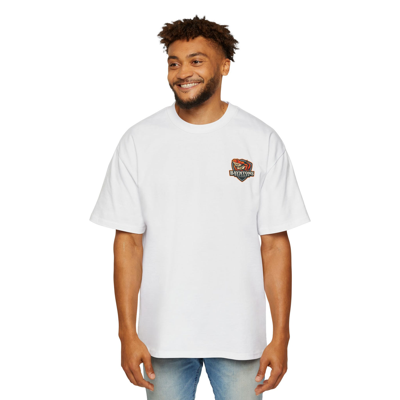 Men's Heavy Oversized Tee Heritage Bayntons Reptiles