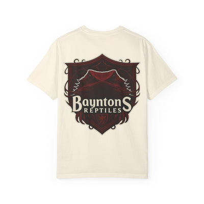 Unisex Garment-Dyed T-shirt New Bayntons Reptiles Logo