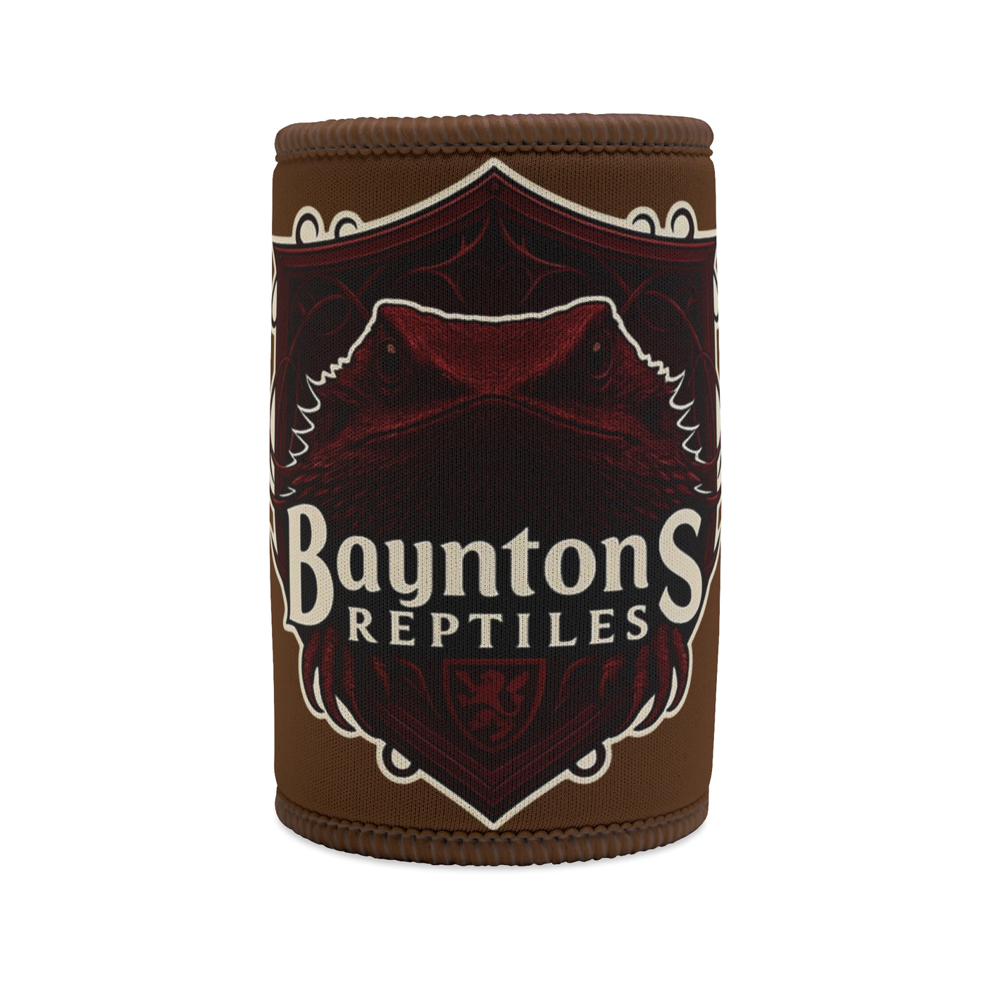 Bayntons Reptiles Stubby Cooler - Fun Drink Sleeve for Outdoors, BBQs, Reptile Lovers, Pool Parties, Gifts for Her/Him