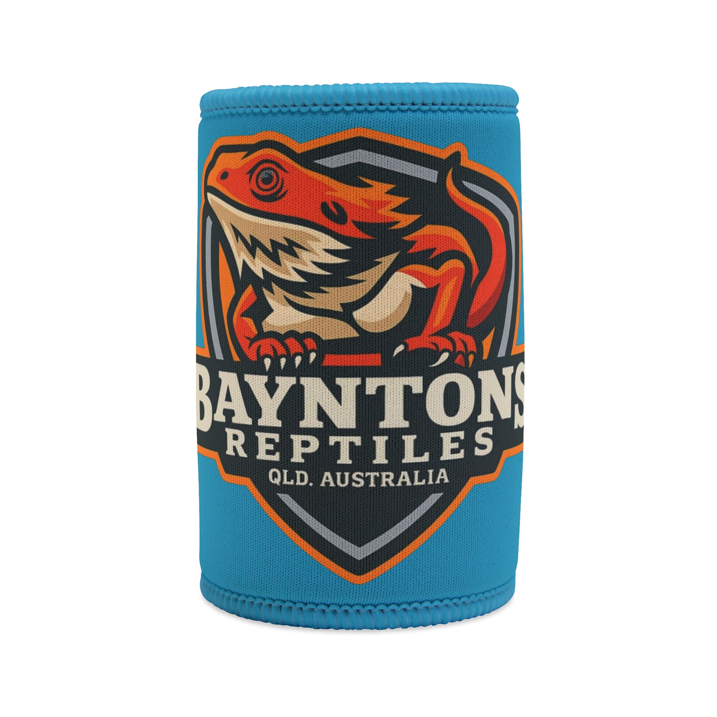 Bayntons Reptiles Stubby Cooler - Fun Drink Sleeve for Outdoors, BBQs, Reptile Lovers, Pool Parties, Gifts for Her/Him