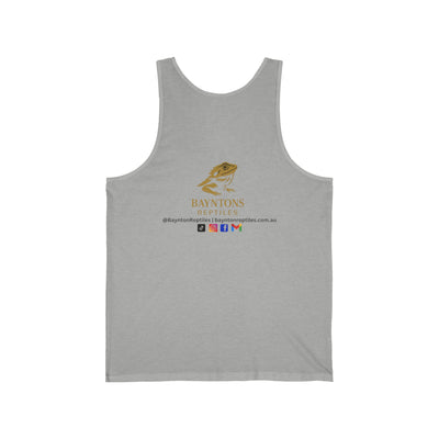 Copy of Bearded Dragon Unisex Jersey Tank - Cool and Stylish Reptile Design
