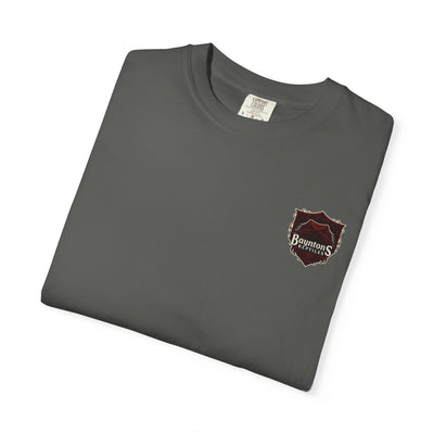 Unisex Garment-Dyed T-shirt New Bayntons Reptiles Logo