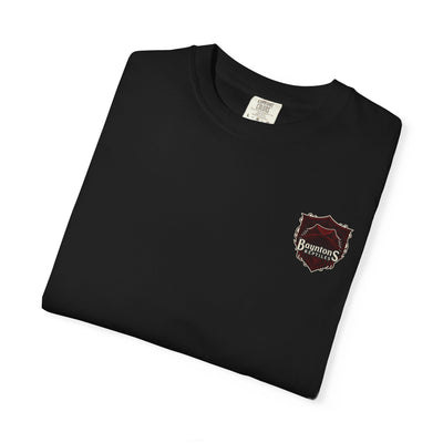 Unisex Garment-Dyed T-shirt New Bayntons Reptiles Logo