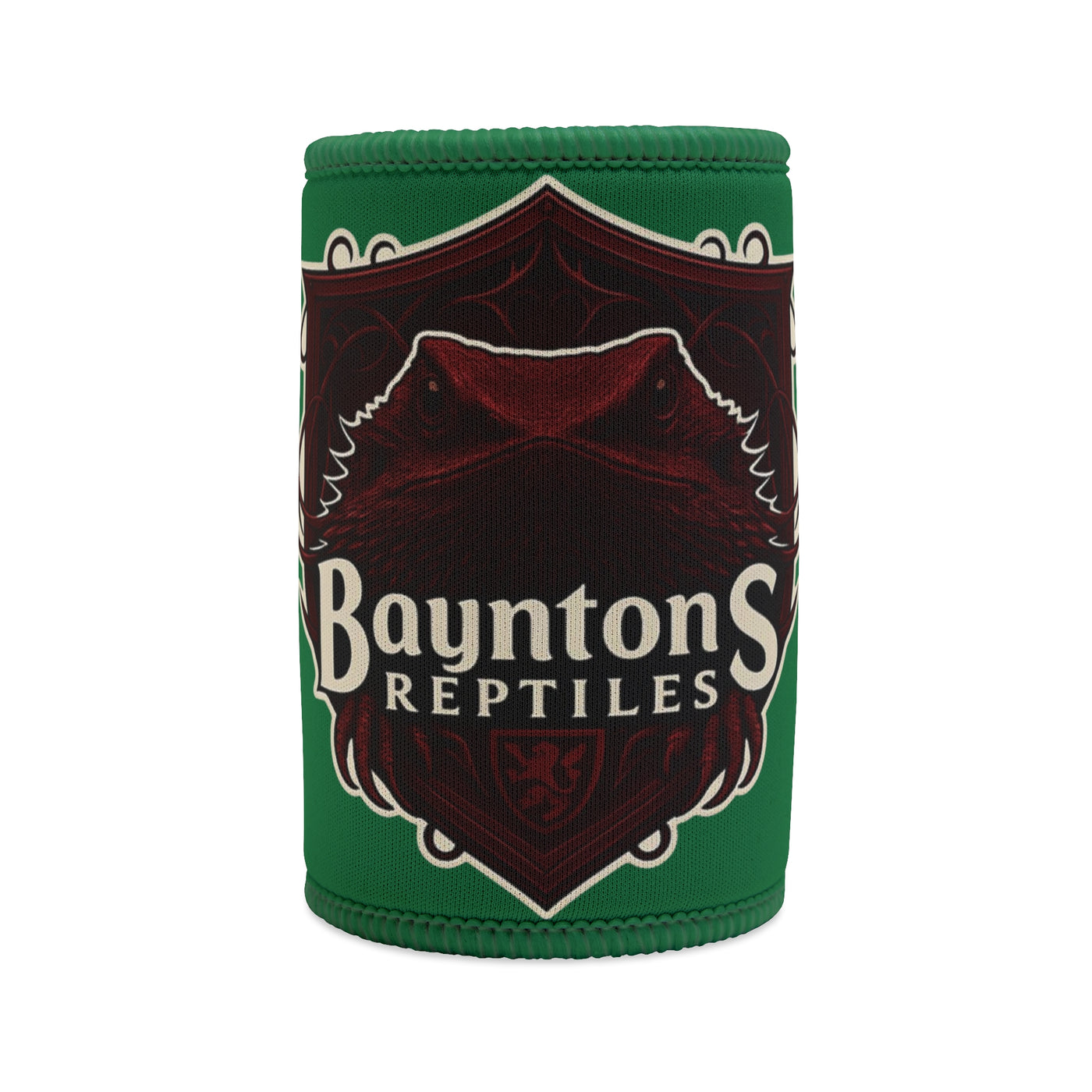 Bayntons Reptiles Stubby Cooler - Fun Drink Sleeve for Outdoors, BBQs, Reptile Lovers, Pool Parties, Gifts for Her/Him