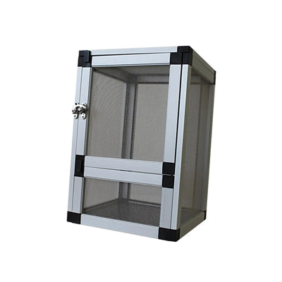Breeding Box Reptile Tanks Air Screen Cages Reptiles Habitat Reptile Cage for Bearded Dragon Turtles Chameleons Gecko Gerbils