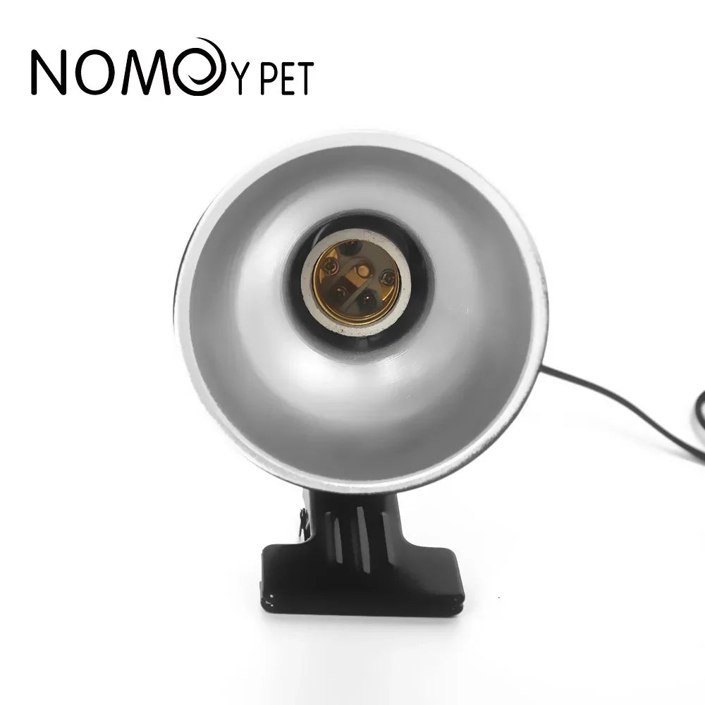Reptile Heating Lamp Shade Adjustable Metal Lampshade Ceramic Lamps Heada Snakes Lizards Turtle Reptiles Lighting Supplies
