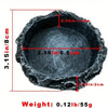 1 Pcs Realistic Stone - like Reptile Feeding and Water Bowls Safe and Durable Ideal for Bearded Dragons and Other Small Reptiles