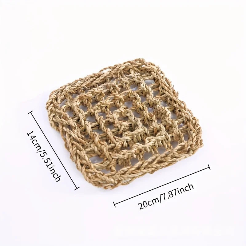 Bearded Dragon Hammock Reptile Lounger for Chameleon Lizards Gecko Snakes Lguana Reptiles Geckos Grass Cushion Pet Bed Swing