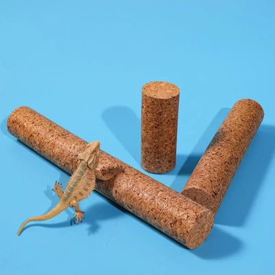 Reptile Accessories Soft Wood Climbing Branch Wooden Toy Decor Terrarium Rack Tank Standing Lizard Tree Crested gecko