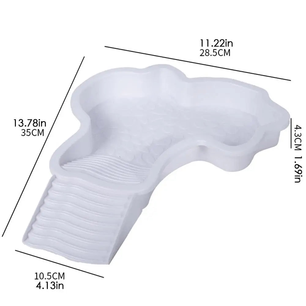 Reptile Water Pool Hermit Crab Bathing Pool with Ladder amphibian bathing basin turtle bathing terrace shower basin for Turtle