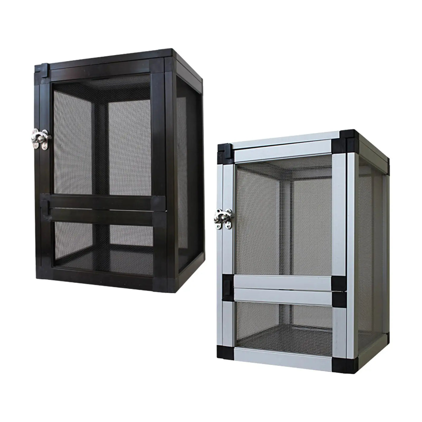 Breeding Box Reptile Tanks Air Screen Cages Reptiles Habitat Reptile Cage for Bearded Dragon Turtles Chameleons Gecko Gerbils
