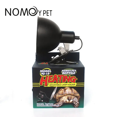 Reptile Heating Lamp Shade Adjustable Metal Lampshade Ceramic Lamps Heada Snakes Lizards Turtle Reptiles Lighting Supplies