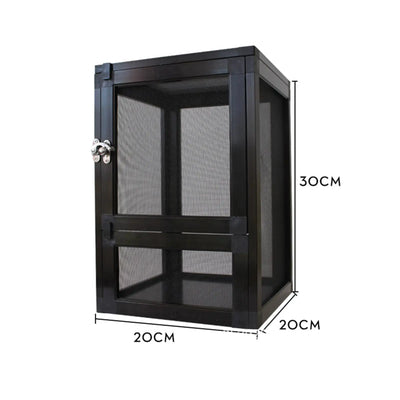 Breeding Box Reptile Tanks Air Screen Cages Reptiles Habitat Reptile Cage for Bearded Dragon Turtles Chameleons Gecko Gerbils