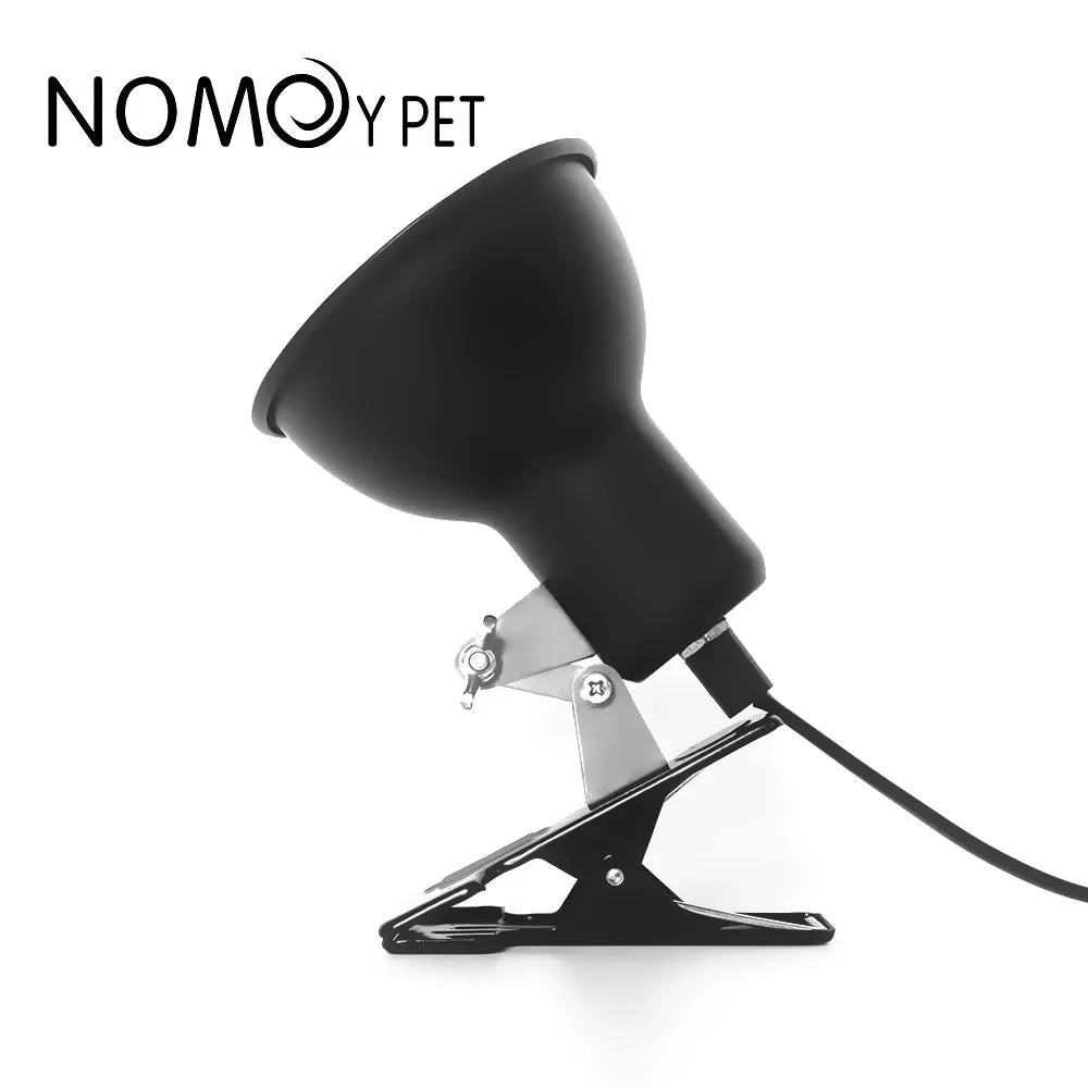 Reptile Heating Lamp Shade Adjustable Metal Lampshade Ceramic Lamps Heada Snakes Lizards Turtle Reptiles Lighting Supplies