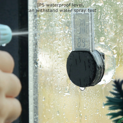 Reptile  Temperature Gauge Thermometer Reptile Terrarium Thermometer Hygrometer Digital Display Pet  Temperature Gauge