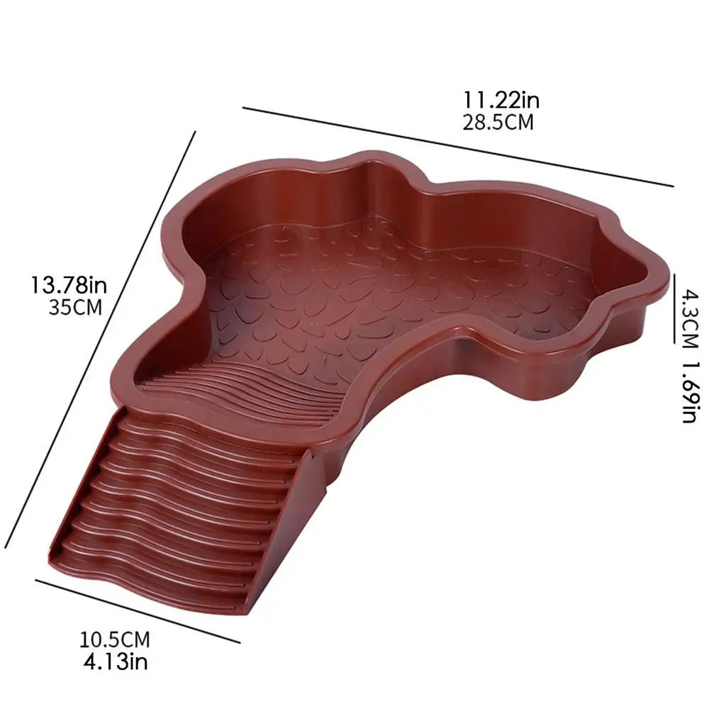 Reptile Water Pool Hermit Crab Bathing Pool with Ladder amphibian bathing basin turtle bathing terrace shower basin for Turtle