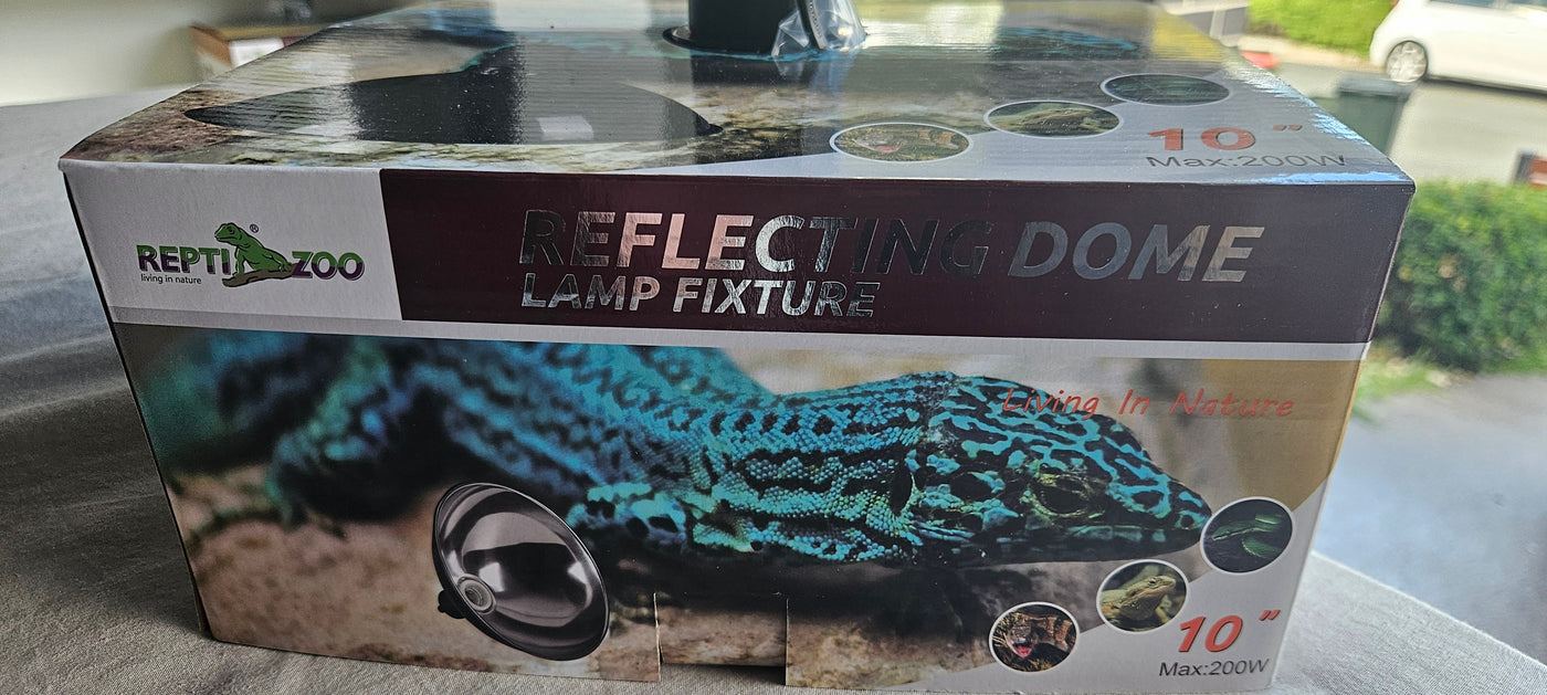 REPTIZOO REFLECTING DOME LAMP FIXTURE